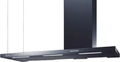 Immagine prodotto di CAPPA ELEA PARETE cm180x50 camino Destro - Nera - 900 m3/h