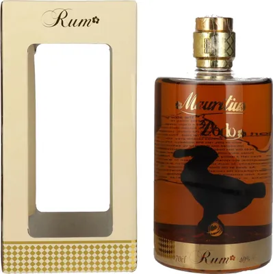 Image de Mauritius Dodo Gold Rum 40% Vol. 0,7l en boîte cadeau