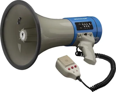 Image de MONACOR TM-17M Mégaphone avec fonction MP3, 110 dB