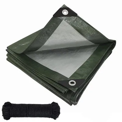 Image de Bâche imperméable - résistante aux UV et aux déchirures - 1 pièce - tissu PE