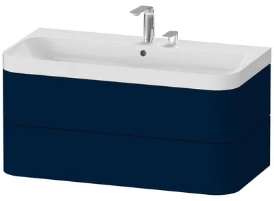 Produktbild von DURAVIT HP4348E9898 WTU m. Happy D.2 Plus, 2 SchK., 2 HL,