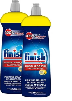 Immagine prodotto di Finish Glansspoelmiddel Shine & Protect Lemon 2x 800 ml