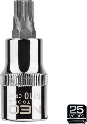 Zdjęcie produktu dla NEO TOOLS Końcówka Spline na nasadce 1/2", M10 x 55 mm
