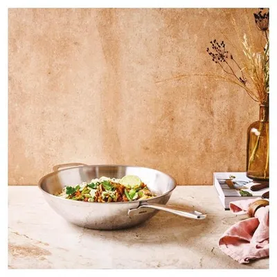 Image de Wok en acier inoxydable 30 cm - Beka - 102840 - maestro multiply