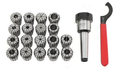 Obrázok produktu pre MT3 ER32 upínacia hlava – držiak fréz – závitové vreteno 1/2-13 – upínací rozsah 3–20 mm – pre CNC frézovací stroj