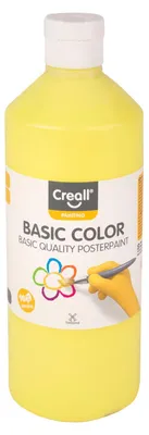 Produktbild von Creall Schulfarbe Hellgelb – 500 ml