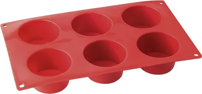 Zdjęcie produktu dla Dr Oetker Flexxible forma do muffinów 6 filiżanek, forma do pieczenia, forma do muffinów, silikon platynowy, 1266