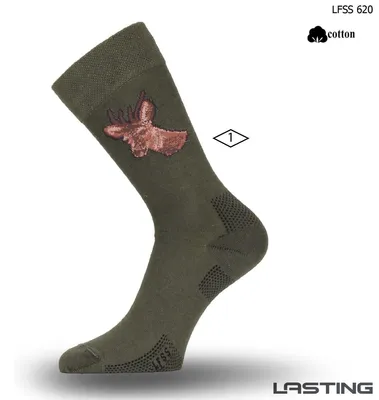 Immagine prodotto di Calzini di cotone verde modello LFSS, di lunga durata