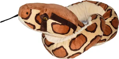 Produktbild von Wild Republic Plusch birmanische Pythonschlange - Stofftier - 137 cm