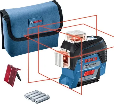 Produktbild von Linienlaser GLL 3-80 C, 4 x 1,5 V-LR6-Batterie (AA)