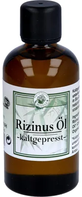 Imagen del producto de Aceite de ricino orgánico, prensado en frío, 100 ml