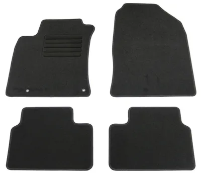 Fußmatten-Set für Kia Ceed + SW, auch Pro Ceed CD, 06/2018-, 4-teilig, Schwarz