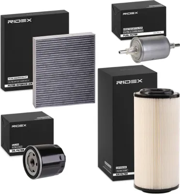 Produktbild von RIDEX Filterset Inspektionspaket Filtersatz für AUDI A2 (8Z0)