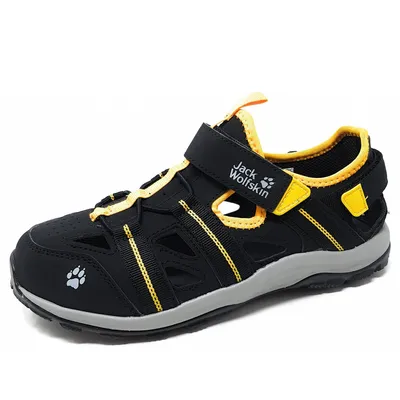 Produktbild von Jack Wolfskin Sun Clinber Jungen Halbschuh in Schwarz, Größe 31