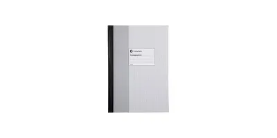 Image de König Ebhardt 861094603 Posteingangsbuch, Schwarz, 1 Seite, A4, 210 x 297 mm, 96 Blatt