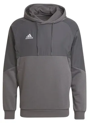 Immagine prodotto di Adidas - Felpa con cappuccio "Condivo 22" da uomo, modello PP2481 (taglia XS), colore grigio