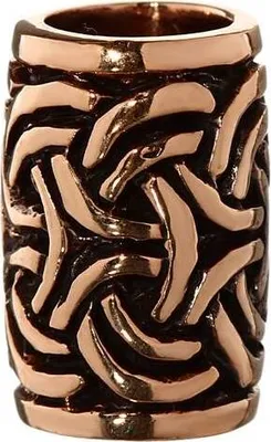Produktbild von Haarschmuck Bartperle Gylfi Bronze Lockenperle 6416