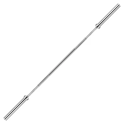 Productafbeelding van Olympische Halterstang 180 cm - 15 kg Gewicht - 50 mm Schijfopname - Gelegeerd Staal
