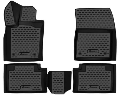Image de ELEMENT Tapis de sol 3D en caoutchouc compatibles avec Jeep Grand Cherokee, 2014-2015 | 4 pièces