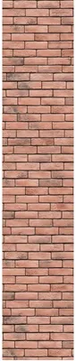 Produktbild von Vorgekleisterte Vliestapete – ROSA ZIEGEL – 1 Rolle à 300 x 60 cm