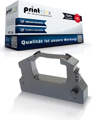 Produktbild von Kompatibles Schriftband für Epson ERC-28 Fujitsu 2900Series 2971BCS 2975 ERC32 ERC 32 Schriftbandkassette Black BriefcasePrinter Office Line Serie
