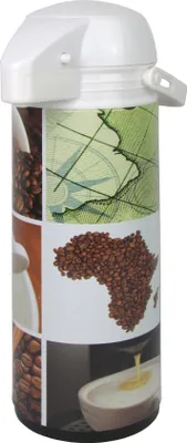 Produktbild von Isolierkanne Pumpkanne Kaffeekanne Teekanne für Warm- und Kaltgetränke 1,9l (Kaffee)