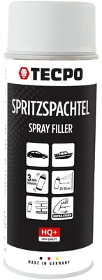 Produktbild von TECPO Spritzspachtel, 400ml Grau Acryl Füllspachtel Grundierung