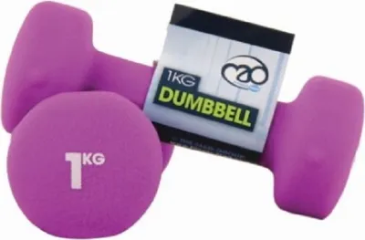 Obrázok produktu pre Fitness Mad - Sada činiek (2-pack) CS1073 (1 kg) (fialová)