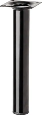 Produktbild von Tarrox Tischbein rund Ø 30 x 100 mm, schwarz