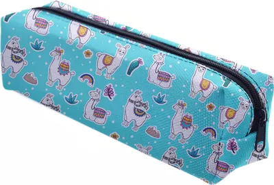 Produktbild von Mäppchen Federtasche Schlamperbox Federmäppchen Schüleretui Stiftemappe Llama [008]
