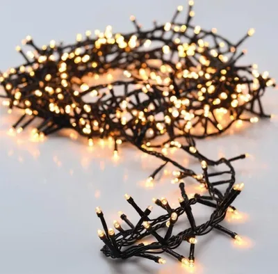 Obrázek produktu pro Vánoční osvětlení - světelný kabel - 560 LED diod - délka: 11 metrů - extra teplá bílá