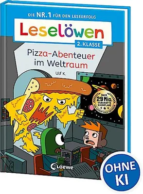 Immagine prodotto di Leselöwen 2. Klasse - Pizza-Abenteuer im Weltraum