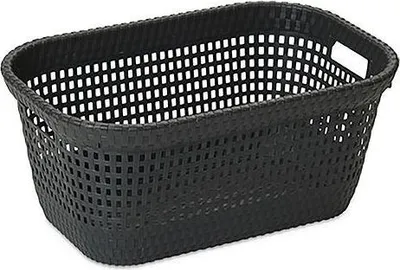 Zdjęcie produktu dla 5 five simply smart - Wäschekorb 45l "rattan" grau