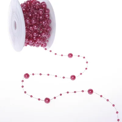 Produktbild von Perlenschnur erika - 5mm -10m Rolle - 97651 88