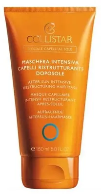 Obrázek produktu pro Collistar After-Sun Intensive Restructuring, 150 ml, Ženy, Všechny vlasy, Hydratující, Vyživující, Oprava, Změkčující, Tuba, AQUA, ETHYLHEXYL PALMITATE, MYRISTYL ALCOHOL, BEHENTRIMONIUM CHLORIDE, GLYCERIN, CETYL ALCOHOL,...