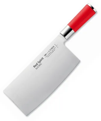 Chinesisches Kochmesser, 18 cm Klinge, rostfrei, 56° HRC