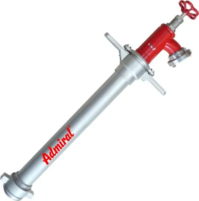 Image de Tube vertical d'hydrante STORZ Alu.DN 80 1xsortie C,1 vanne ADMIRAL