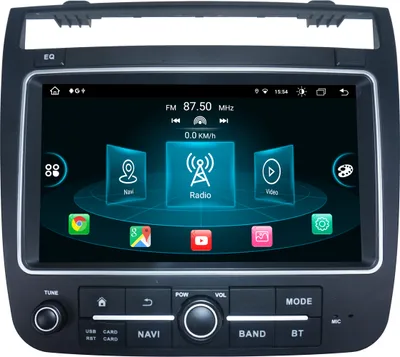 Produktbild von Für VW Touareg 2 RCD510 RCD550 7" Touchscreen Android Autoradio GPS Navi CarPlay