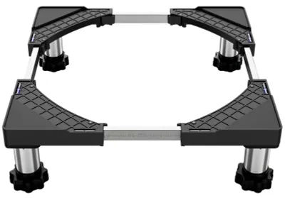 Waschmaschinen-Untergestell verstellbar, 250 kg, 13-17 cm, schwarz
