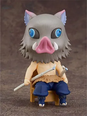 Obrázek produktu pro Demon Slayer: Kimetsu no Yaiba Nendoroid Swacchao! Figurka Inosuke Hashibira 9 cm