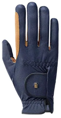 Produktbild von Roeckl Reithandschuhe MALTA navy/caramel, Roe17_Gr.:8