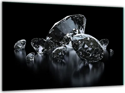 Produktbild von Glas Herdabdeckplatten Schneidebrett Universal 30x22cm Diamanten