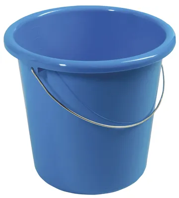 Produktbild von 243047612 Eimer - Plastik, rund, 10 Liter, blau
