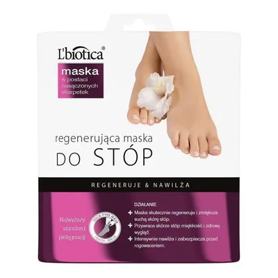 Produktbild von L'biotica Regenerierende Fußmaske, 1 Paar