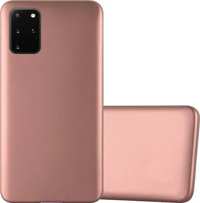 Immagine prodotto di Cadorabo custodia protettiva per Samsung Galaxy S20 PLUS in rosa custodia del telefono cellulare Custodia in silicone TPU Custodia Cover