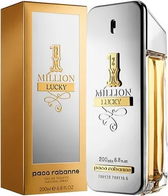 Produktbild von Paco Rabanne 1 Million Lucky Eau de Toilette für Herren 200 ml