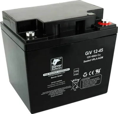 Produktbild von Banner Stand by Bloc GiV 12-45 12V 45 Ah mit VdS