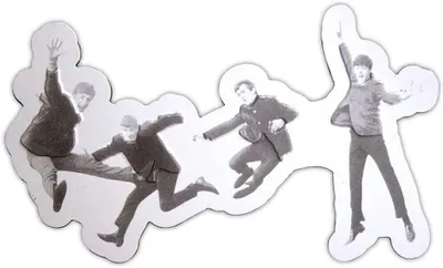 Obrázok produktu pre The Beatles Jump Photo Embossed Magnetka
