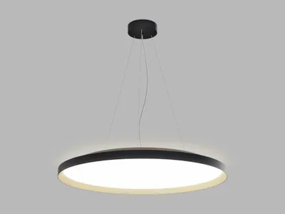 Obrázok produktu pre Závesné LED svietidlo MOON P/N-Z CRI90 aura stmievateľné, Variant: MOON P/N-Z, Ø 800 mm, 88 W, 6160 lm, čierna/šampanská, 2CCT, TRIAC
