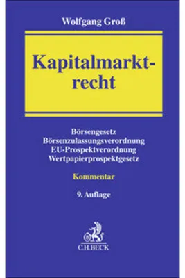 Obrázok produktu pre Kapitalmarktrecht
